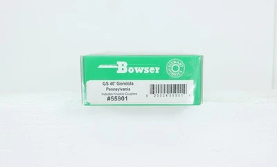 HO Scale Bowser 55901 Pennsylvania Railroad GS 40’ Gondola PRR 301187 - Image 1 of 2