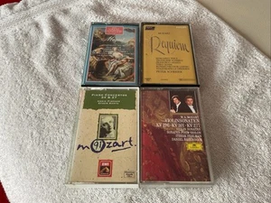 Mozart - Cassette Album Tape Bundle X 4 - VGC Free P&P - Picture 1 of 11
