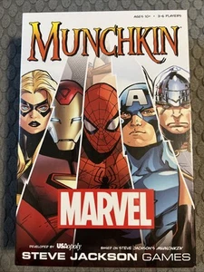 USAopoly Munchkin Marvel The Game Card Game New Sealed - Picture 1 of 2