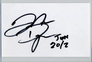 Tucker Dupree signed autographed 3x5 index card 2012 Olympic team AUTO - Picture 1 of 1