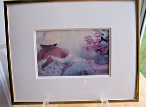 Quadro con cornice ritratto femminile giovane donna che riposa - stampa riposo 5,5"x3,5" - Foto 1 di 5
