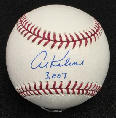 AL KALINE Signed 3007 TOTAL HITS Official MLB Baseball-HOF-DETROIT TIGERS-JSA - Image 1 of 4