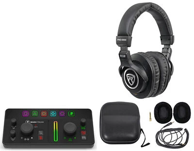 Mackie MainStream Bus Powered Live Streaming Interface w/HDMI+Studio Headphones - Image 1 of 4