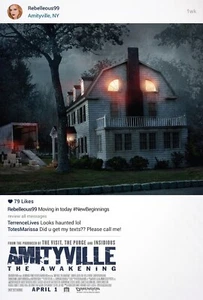 Amityville_ The Awakening (2017)_1 Movie Film Poster Canvas iconic design - Picture 1 of 9