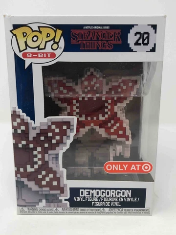Funko POP! Stranger Things Demogorgon (Closed Face) (8-Bit) (Chase) #20 Vinyl Fi Cover