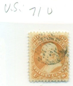 USA #71, gebraucht, Sound, sehr schöne Briefmarke, Scott 250,00 $ - Bild 1 von 1