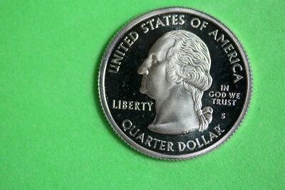 2002 - S PROOF "LOUISIANA" Statehood WASHINGTON QUARTER!!  #J23372 - Image 1 of 2
