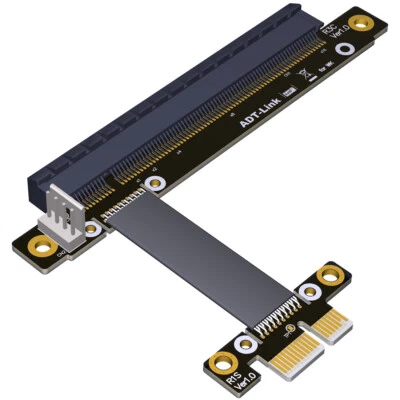 Grafikkarten-Verlängerungskabel PCIe 3.0 x16 auf x1 A N-Karte ohne USB