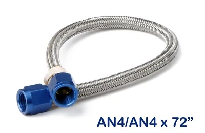 Nos 15260Nos Fuel Hose Stainless Steel Braided Hose - Image 1 of 2
