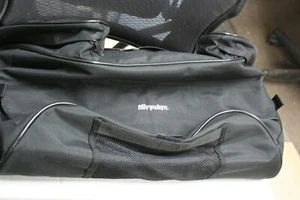 HARLEY HONDA YAMAHA deluxe tour pack rack bag W/HAND STRAPS QUICK CONNECT - Picture 1 of 8