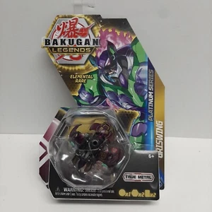 Figura Rara GRISWING Elemental BAKUGAN Legends True Metal Platinum Series - Imagen 1 de 13