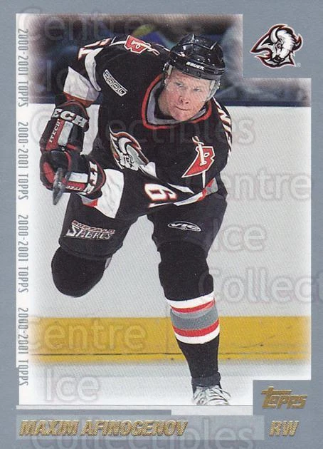 2000-01 Topps #180 Maxim Afinogenov - Image 1 of 1