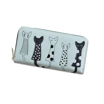 Cartera de dibujos animados de gato para mujer Foto 1 de 4