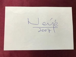 Autogramm "NENÉ"-NS PORTUGAL-EM 1984-Benfica Lissabon-Nene-IN PERSON handsigned - Picture 1 of 1