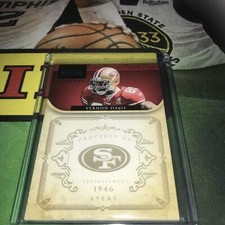 Panini National Treasures Vernon Davis Base 49ers 1/1 All Pro Legend