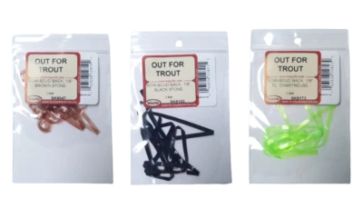 Wapsi Sow-Scud Back Fliegenbinden Tangläufer Nymphen Bachflohkrebse - Bild 1 von 4