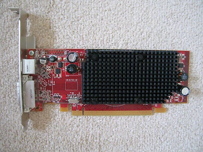 DELL ATI-102-B1701300 RADEON HD 2400 PRO 256MB PCIE Windows 10 video card - Image 1 of 2