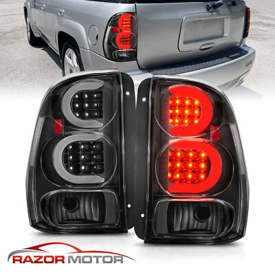 Juego de frenos de tubo LED negro Fit Chevy Trailblazer Trail Blazer 2002-2009 Foto 1 de 4