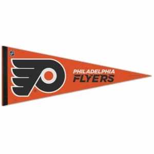 PHILADELPHIA FLYERS PREMIUM QUALITY PENNANT 12"X30" NEW BIG LOGO BANNER - Picture 1 of 1