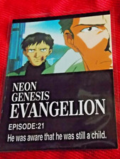 1996 EVANGELION PART 1 GENDOH IKARI & KOZO TRADING CARD EP21 BANDAI UK 🚚 ANIME