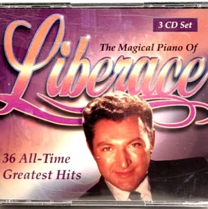 The Magical Piano of Liberace 36 All-Time Greatest Hits 3-CD Set 1997 - Picture 1 of 3