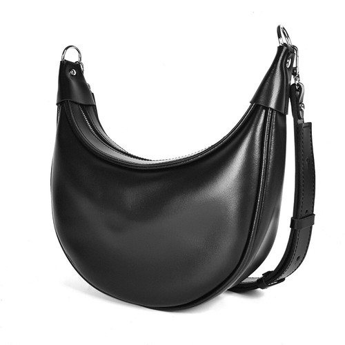 COACH Borsa a mano donna VERA PELLE nera borsetta tracolla laidies sella bag