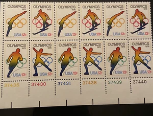 US Stamps, Scott #1695-98 13 Cents Olympic Games 1976 block of 12 - Picture 1 of 3