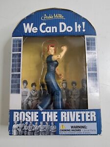 Rosie The Riveter Collectable Action Figure We Can Do It! Sealed Package