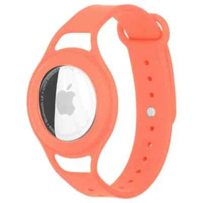 ¡NUEVO! Estuche de pulsera con correa rastreadora Case-Mate para Apple AirTag - CORAL Foto 1 de 4