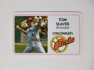 TOM SEAVER 1981 PERMA-GRAPHICS SUPER STAR #125-011 CINCINNATI REDS - Picture 1 of 2