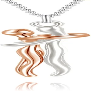 Collana Abbraccio, Collana Ciondolo Abbraccio Coccolo Affettuoso Collana Coppie - Foto 1 di 12