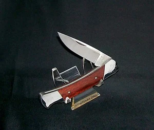 Buck 503 Prince Lockback Knife W/Hardwood Handles" 3-3/8" Cl. Texas Collector's - Picture 1 of 12