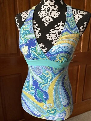 NOVO SEM ETIQUETAS MAIÔ NEXT By Athena top TANKINI tamanho 32 B/C - Imagem 1 de 4