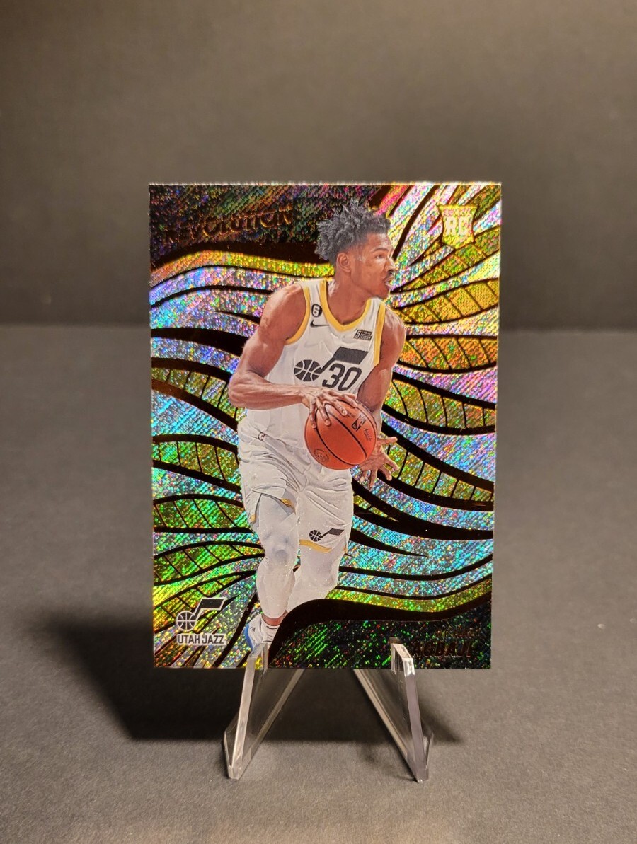 2022-23 Revolution Ochai Agbaji Base RC #121 Utah Jazz