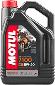 Motul 7100 Motorrad Öl Motoröl mit Synthese-Technologie 4T 5W40  4 Liter  - Bild 1 von 1