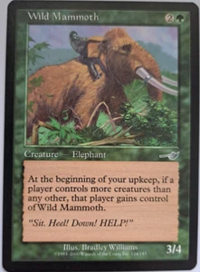 Wild Mammoth - Nemesis - MTG - Picture 1 of 4