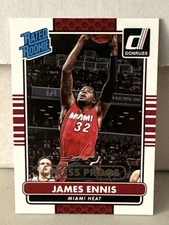 2014-15 Panini Donruss JAMES ENNIS #222 PRESS PROOF Silver 23/25 Rated Rookie RC