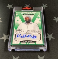 2023 RICK ROSS LEAF POP CENTURY DECADENCE AWARD WINNING AUTOGRAPH AUTO #5/5
