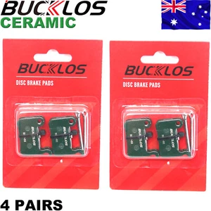 4 pairs of disc brake pad Ceramic for Shimano M06 XTR M975 XT M775 SLX M665 M535 - Picture 1 of 7