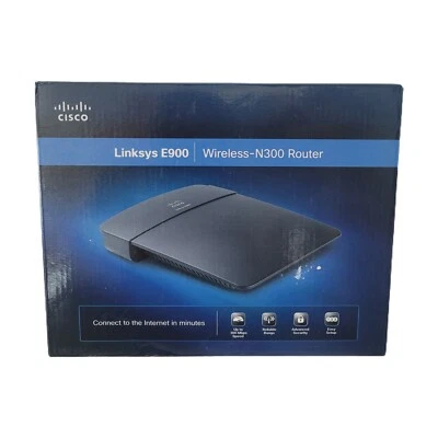 Linksys E900 300 Mbps 4-Port 10/100 Wireless N Router (E900-NP) - Image 1 of 3