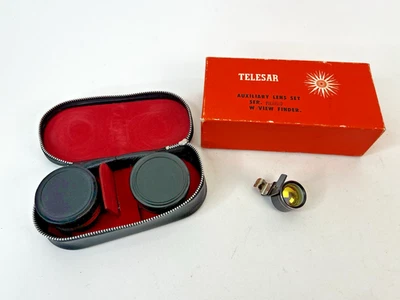 Telesar Aux. Lente gran angular, teleobjetivo con visor para cámara Polaroid Foto 1 de 4