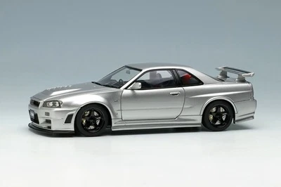 Make Up EIDOLON EM396A 1/43 Nismo R34 GT-R Z-tune Silver - Image 1 of 4