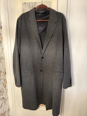 Abrigo Vince Hombre Mezcla Lana Brezo Foto 1 de 4