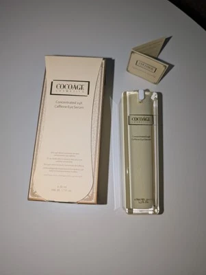 COCOAGE COSMETICS Concentrated 24K Caffeine Eye Serum 1.7 fl. Oz With COA.  NIB - Image 1 of 4