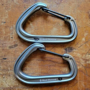 Black Diamond Hotwire - Wiregate Karabiner Set - 2 Stück - Bild 1 von 2