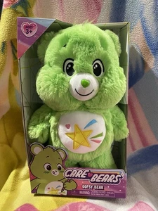 NIB LIMITED EDITION GREEN OOPSY STAR AUSTRALIAN PLUSH CARE BEAR RETRO 1980s TOY - Picture 1 of 2