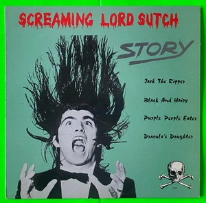 Screaming Lord Sutch - "Story" Lp  Horror Psychobilly Vinyl 12" Rock'n'Roll - Picture 1 of 4