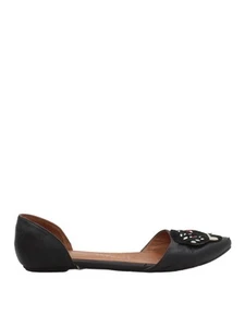 Jeffrey Campbell Women's Flat Shoes UK 5.5 Black Animal Print 100% Other Ballet - Picture 1 of 8