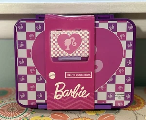Fiambrera Barbie Niño Reutilizable Bento Rosa Nueva - Imagen 1 de 6