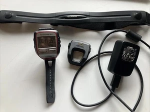 Garmin Forerunner 305 With Charger And HRM1B Heart Rate Monitor Used - Picture 1 of 3